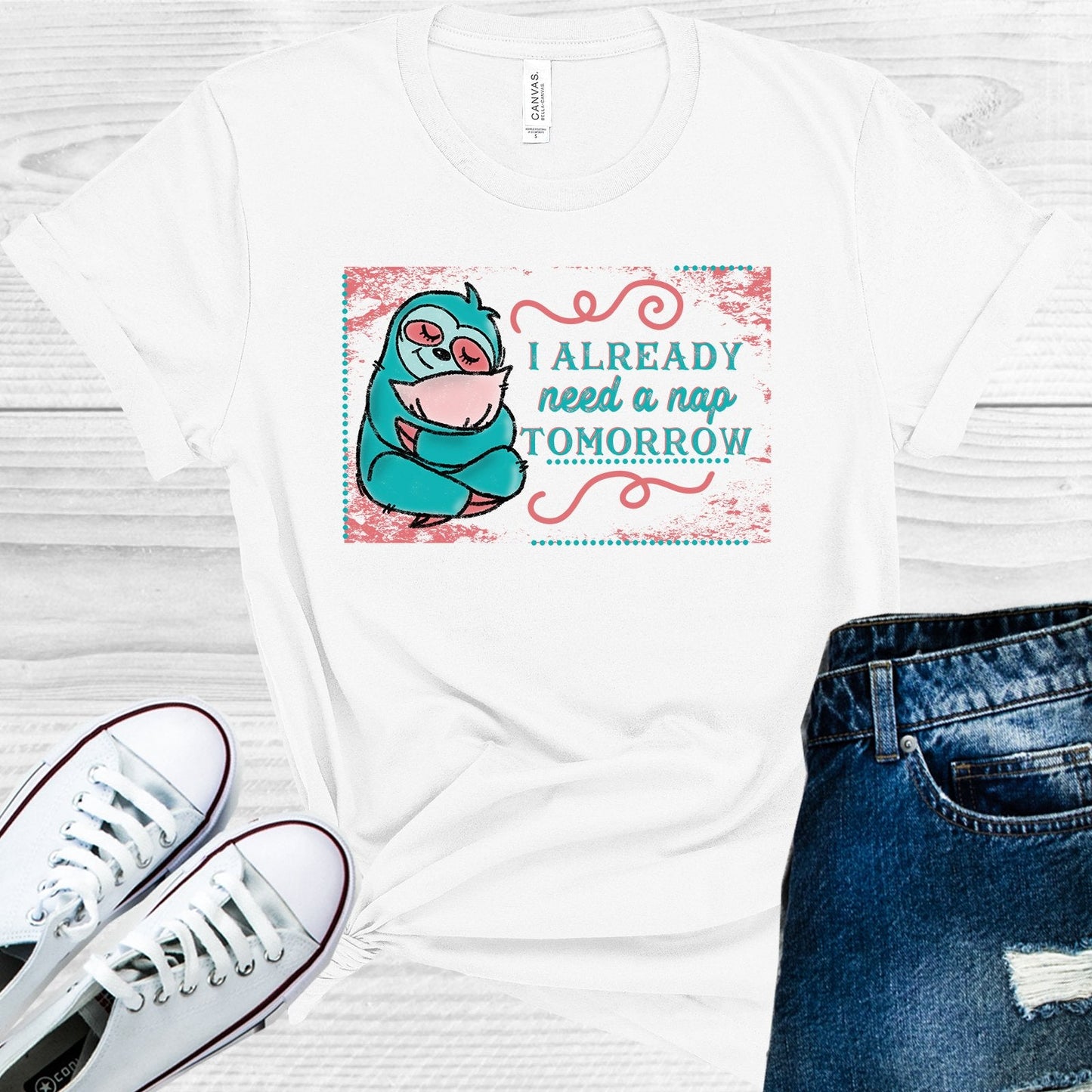 I Already Need a Nap Tomorrow Graphic Tee