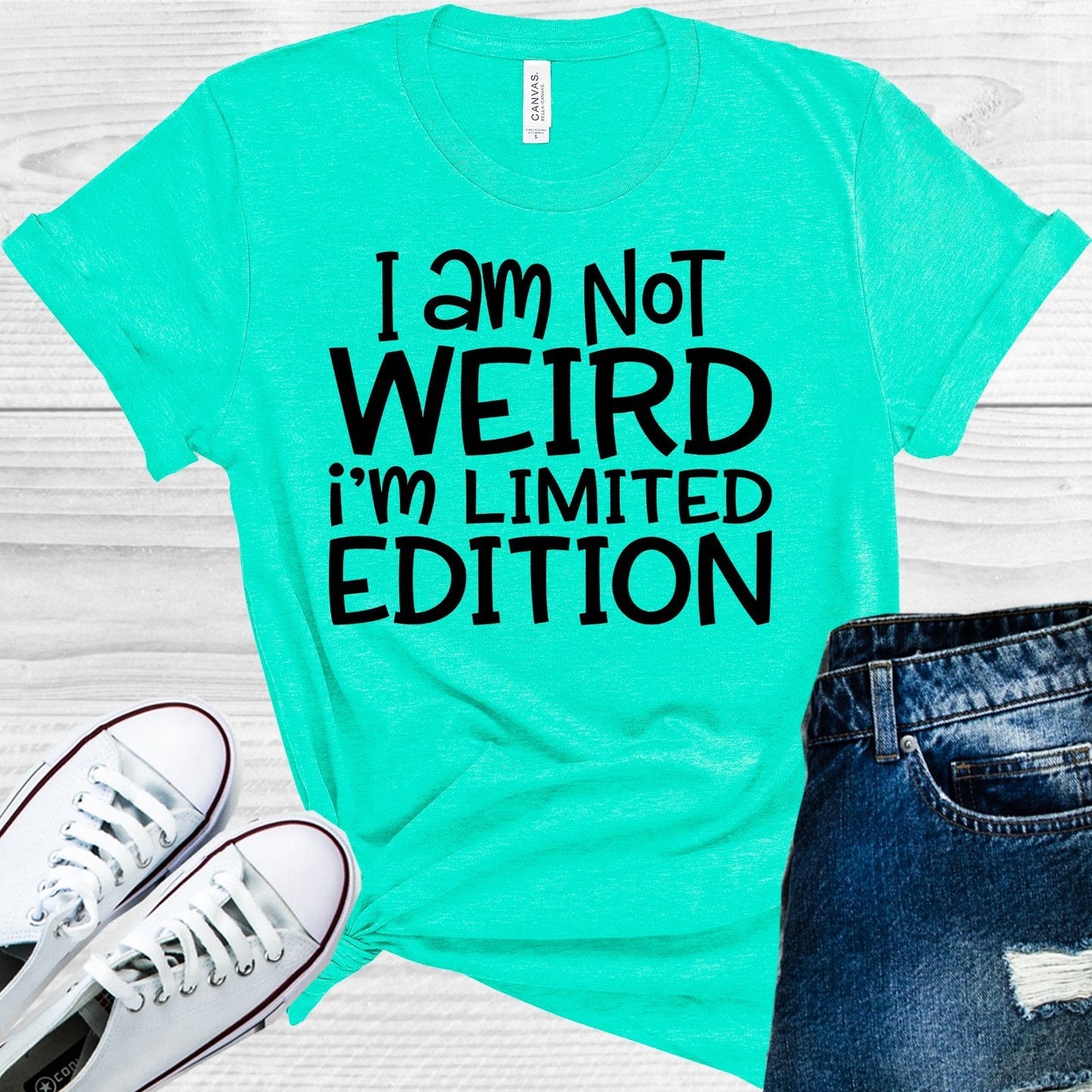 I Am Not Weird I'm Limited Edition Graphic Tee