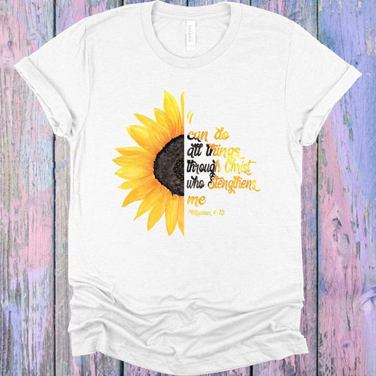 I Can Do all Things Through Christ Who Strengthens Me Graphic Tee
