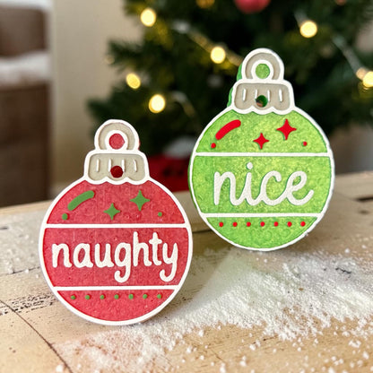 Naughty and Nice Dangle Freshie