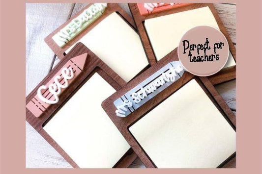 sticky note pad personalized