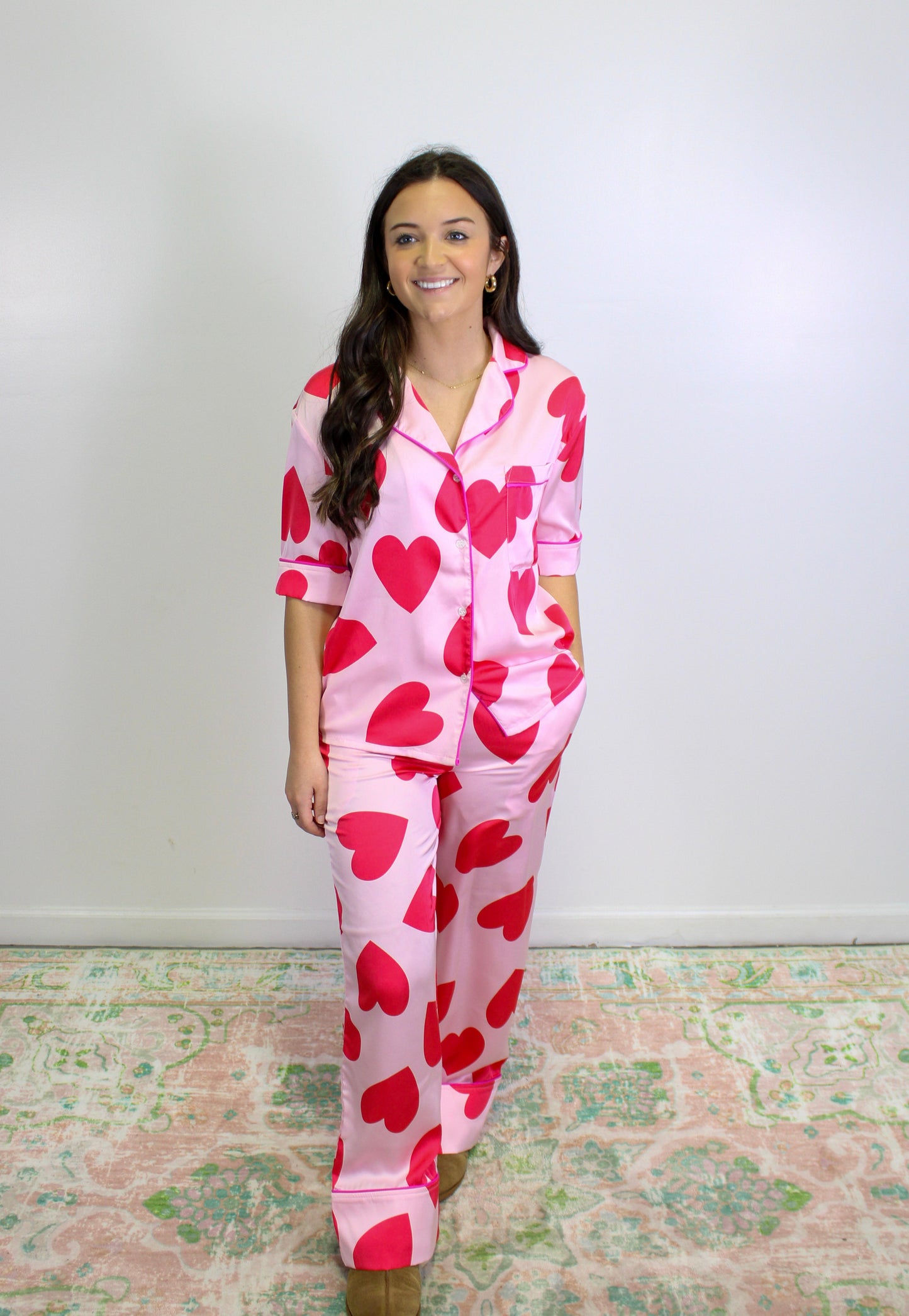 Hearts Pajama Set LT