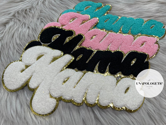 Mama Chenille Patch - WS