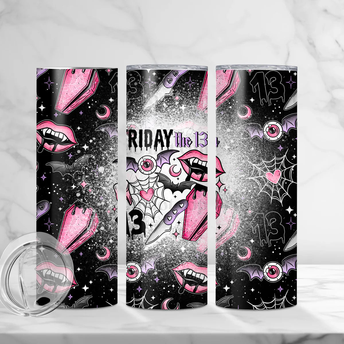 Friday the 13th 20 oz Skinny Tumbler