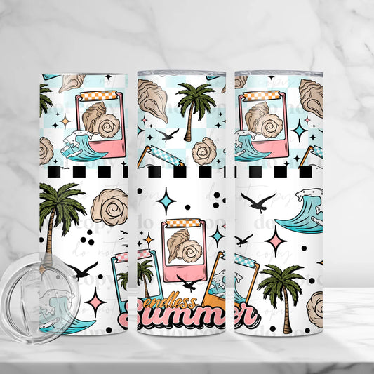 Endless Summer 20 oz Skinny Tumbler