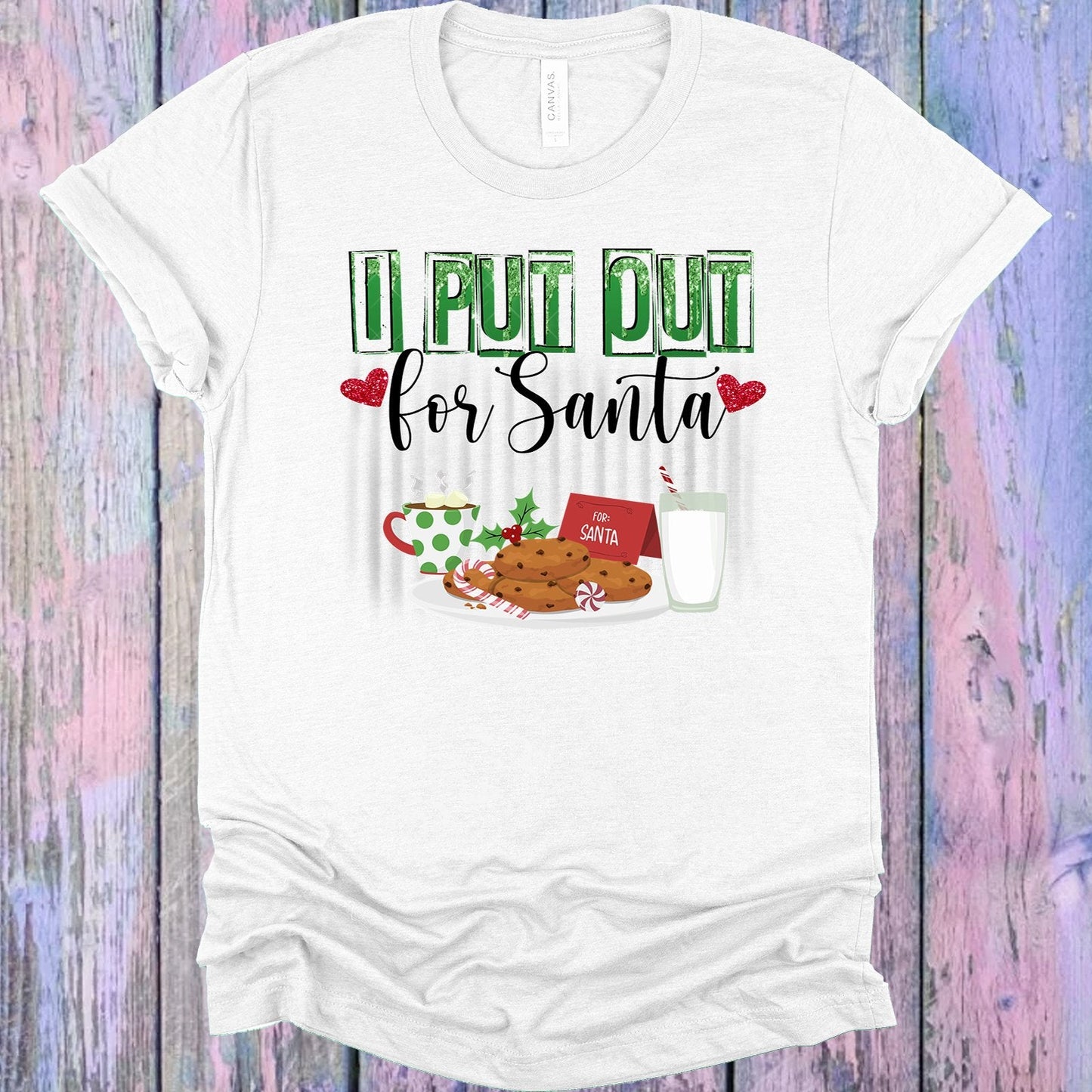 I Put Out for Santa Graphic Tee