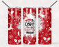 I Run on Coffee and Christmas Cheer 20 oz Skinny Tumbler
