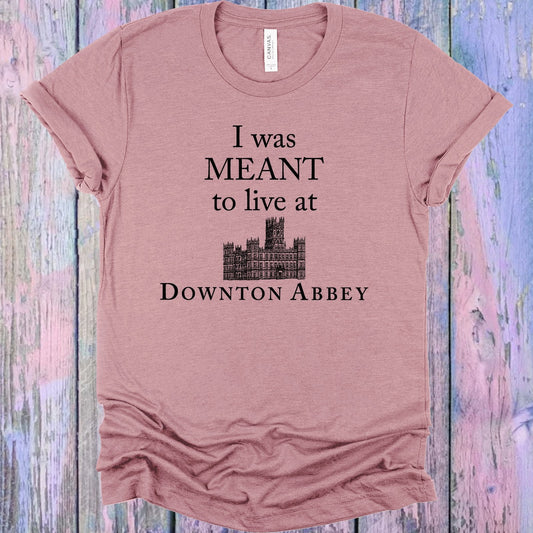 I Was Meant to Live at Downton Abbey Graphic Tee