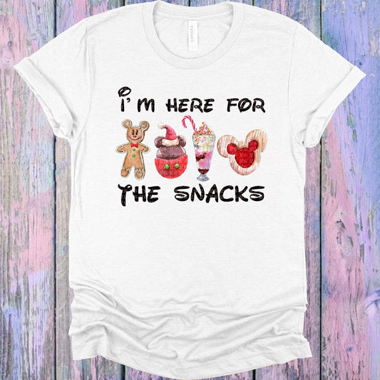 I'm Here for the Snacks Graphic Tee