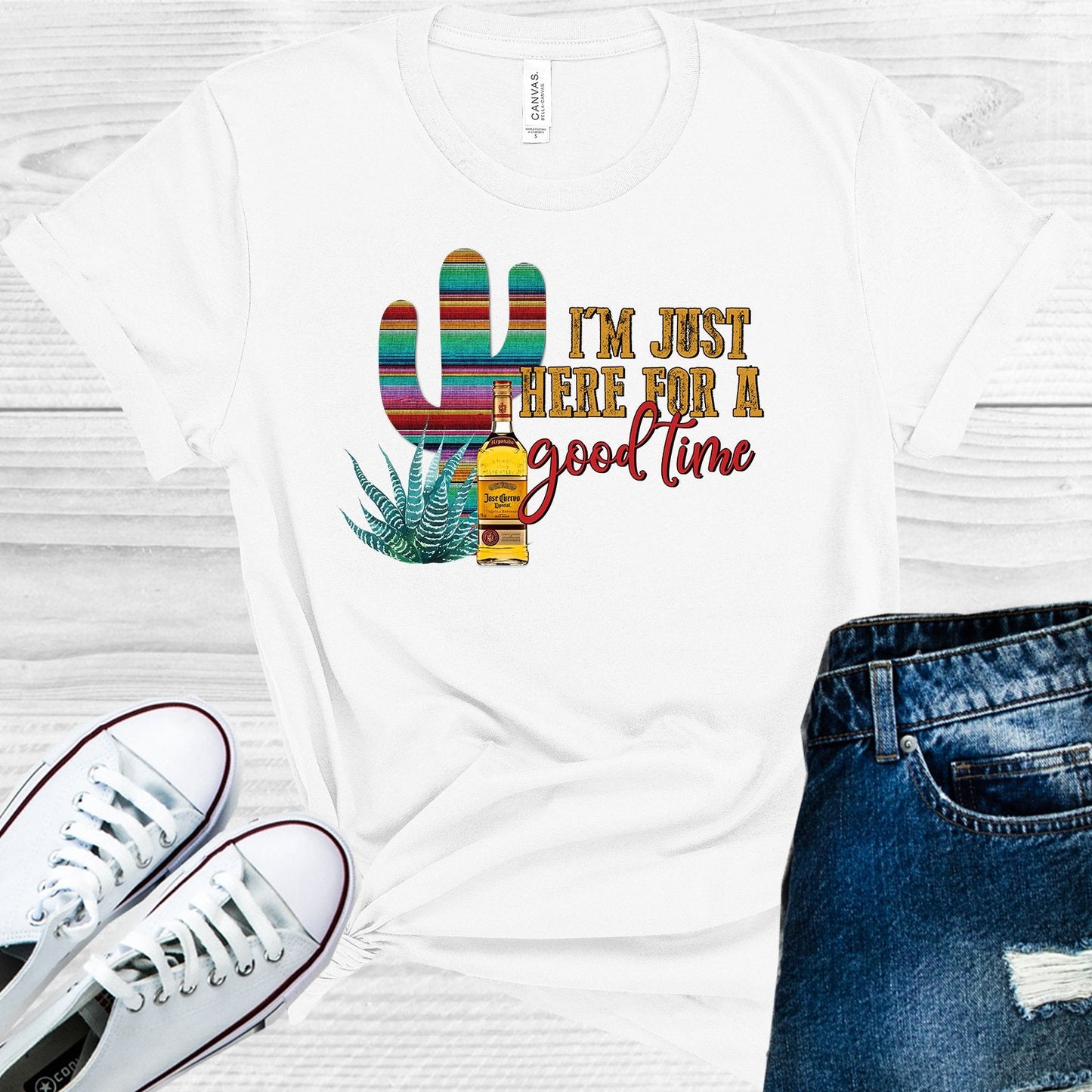 I'm Just Here for a Good Time Graphic Tee