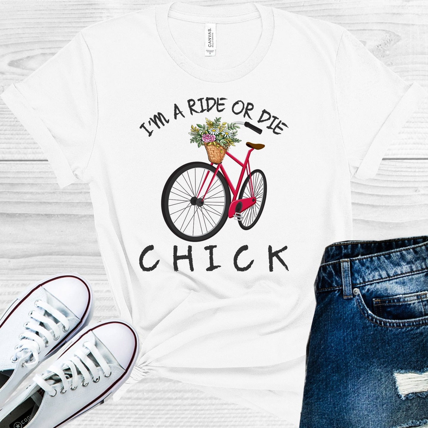 I'm a Ride or Die Chick Graphic Tee