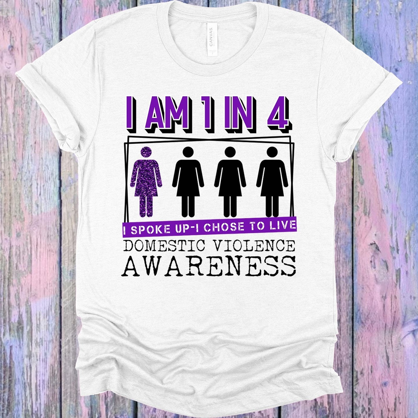 I am 1 in 4 Graphic Tee