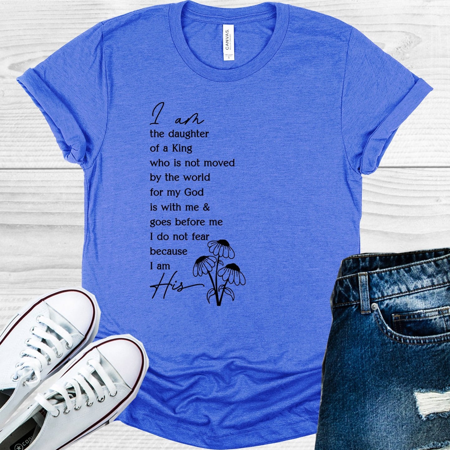 I am a Daughter of the King Graphic Tee