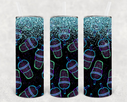 Iced Coffee 20 oz Skinny Tumbler