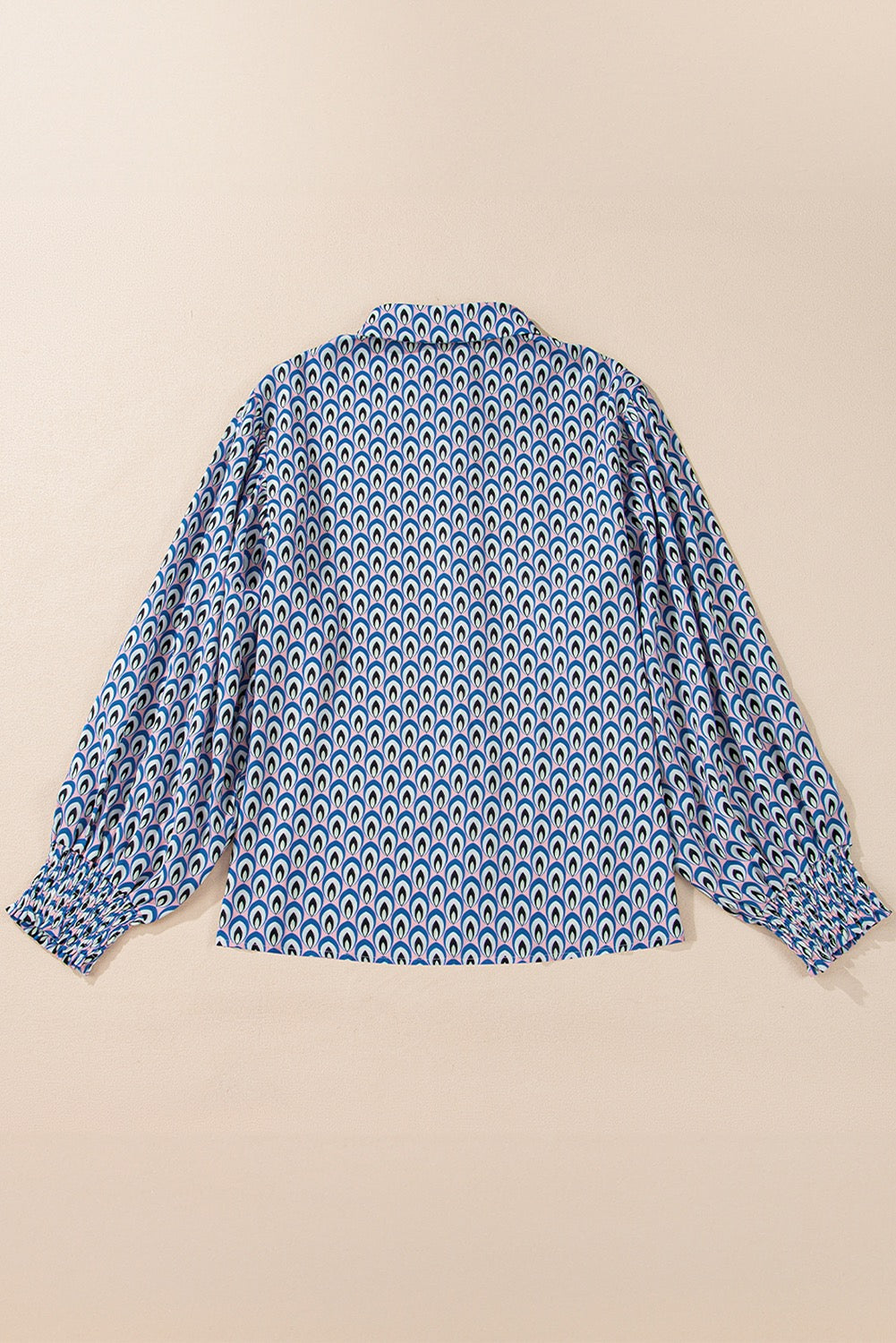 Blue Peacock Blouse LT
