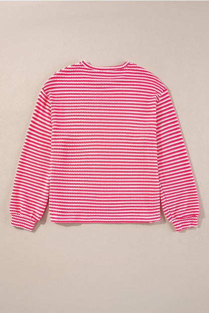 Striped Pink Top LT