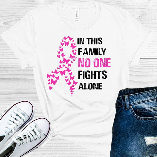 In This Family No One Fights Alone Graphic Tee