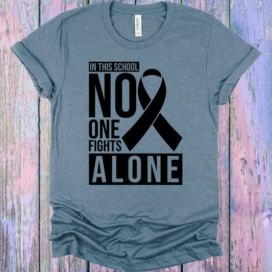 In This School No One Fights Alone Graphic Tee