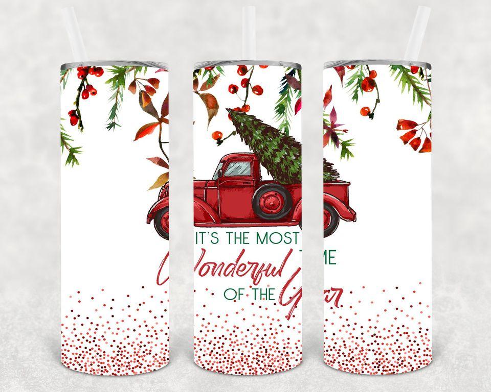 It's the Most Wonderful Time of the Year 20 oz Skinny Tumbler