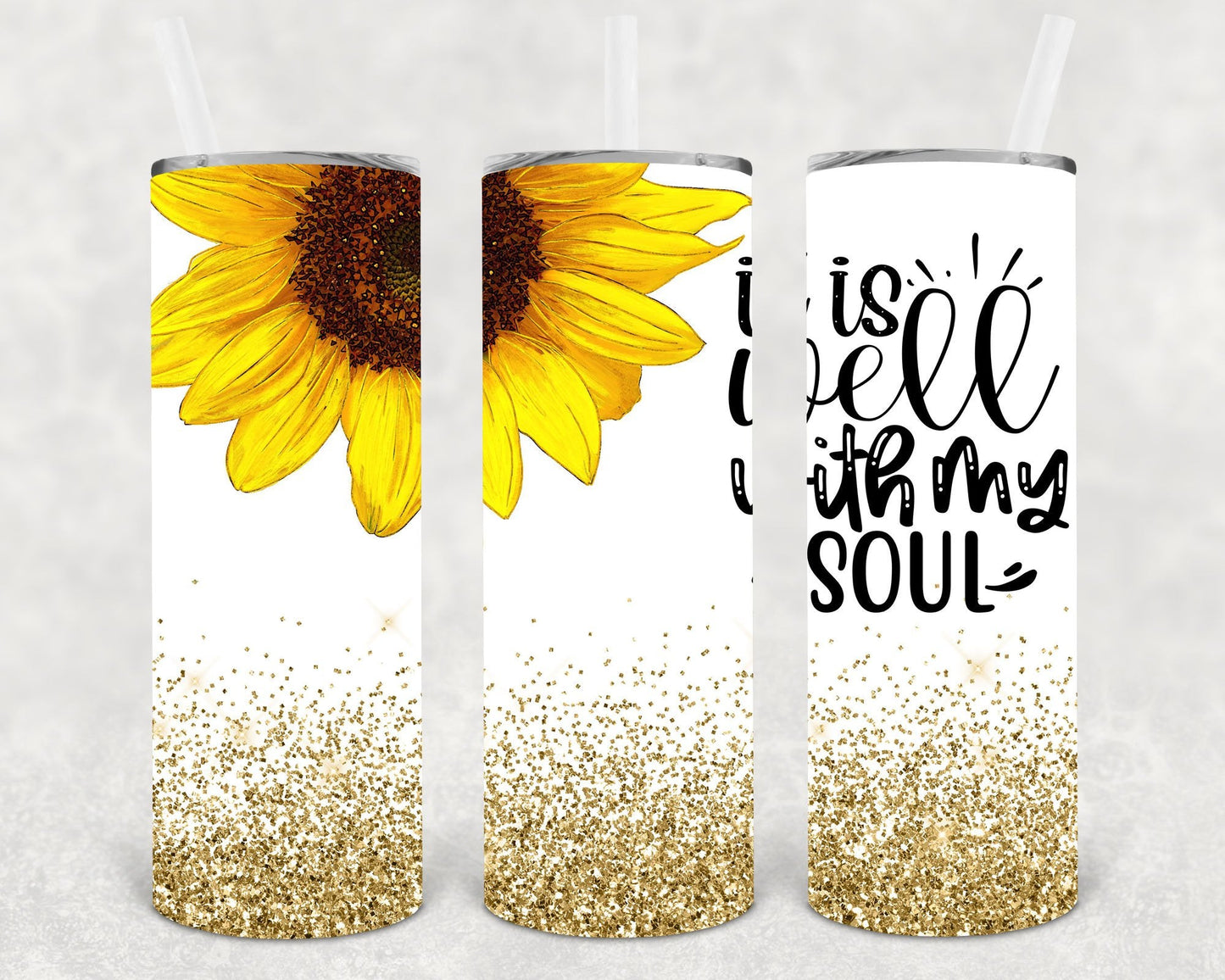 It is Well with My Soul 20 oz Skinny Tumbler