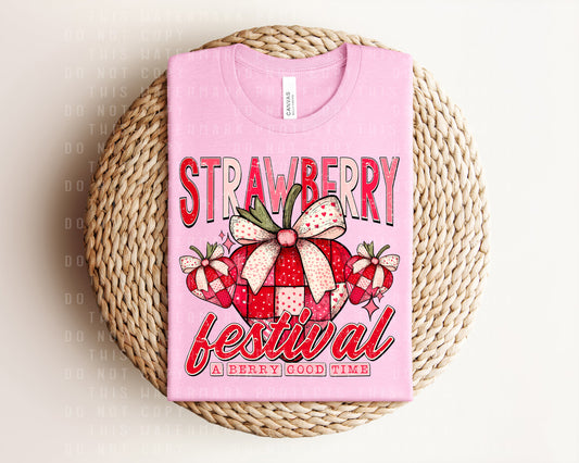 Strawberry Festival Graphic Tee