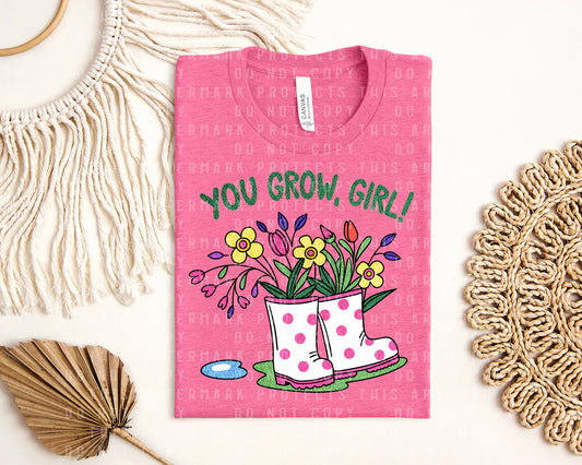 You Grow Girl Graphic Tee