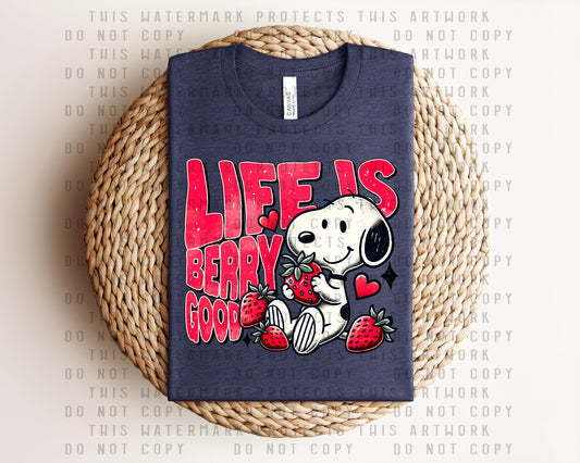 Life is Berry Good Graphic Tee