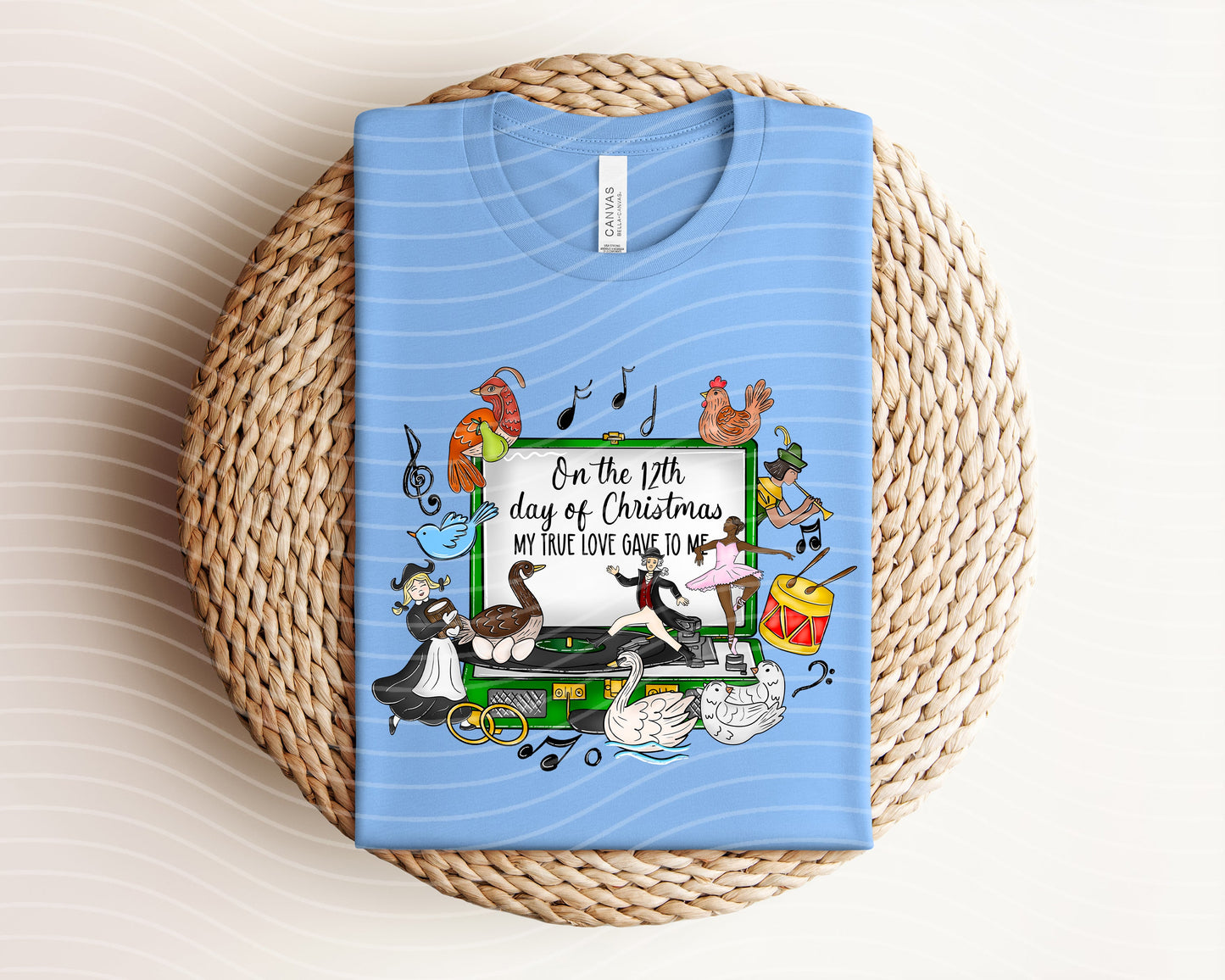 On the 12th Day of Christmas Graphic Tee