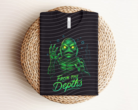 From the Depths Neon Graphic Tee