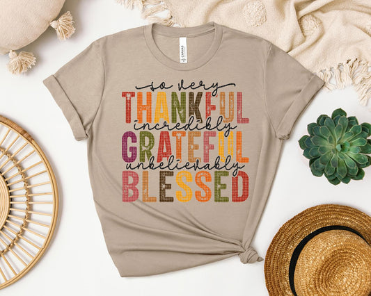 So Very Thankful Graphic Tee
