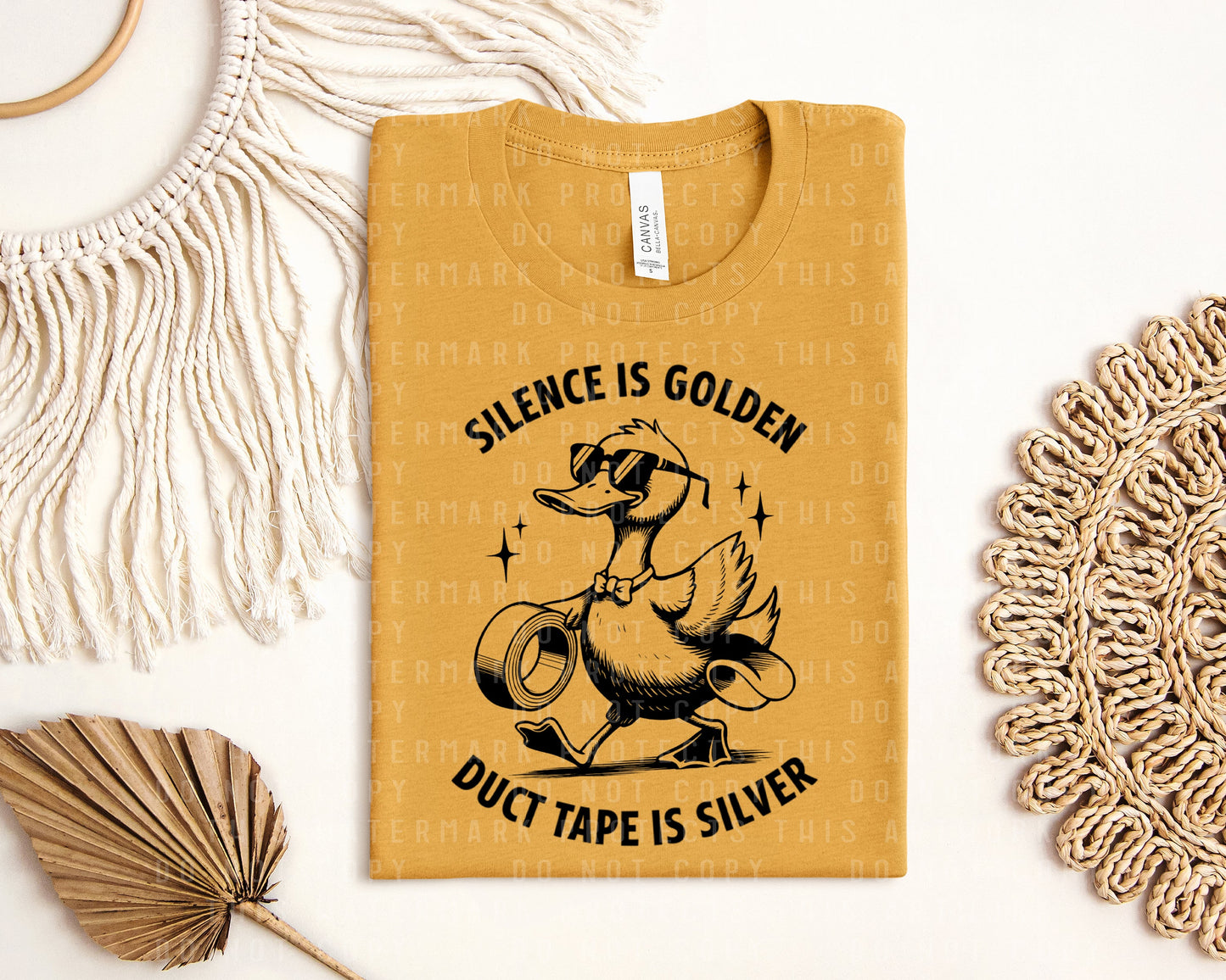 Silence is Golden Graphic Tee