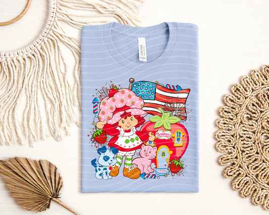 Patriotic Shortcake Graphic Tee