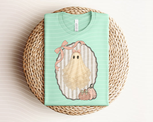 Dainty Framed Ghost Graphic Tee