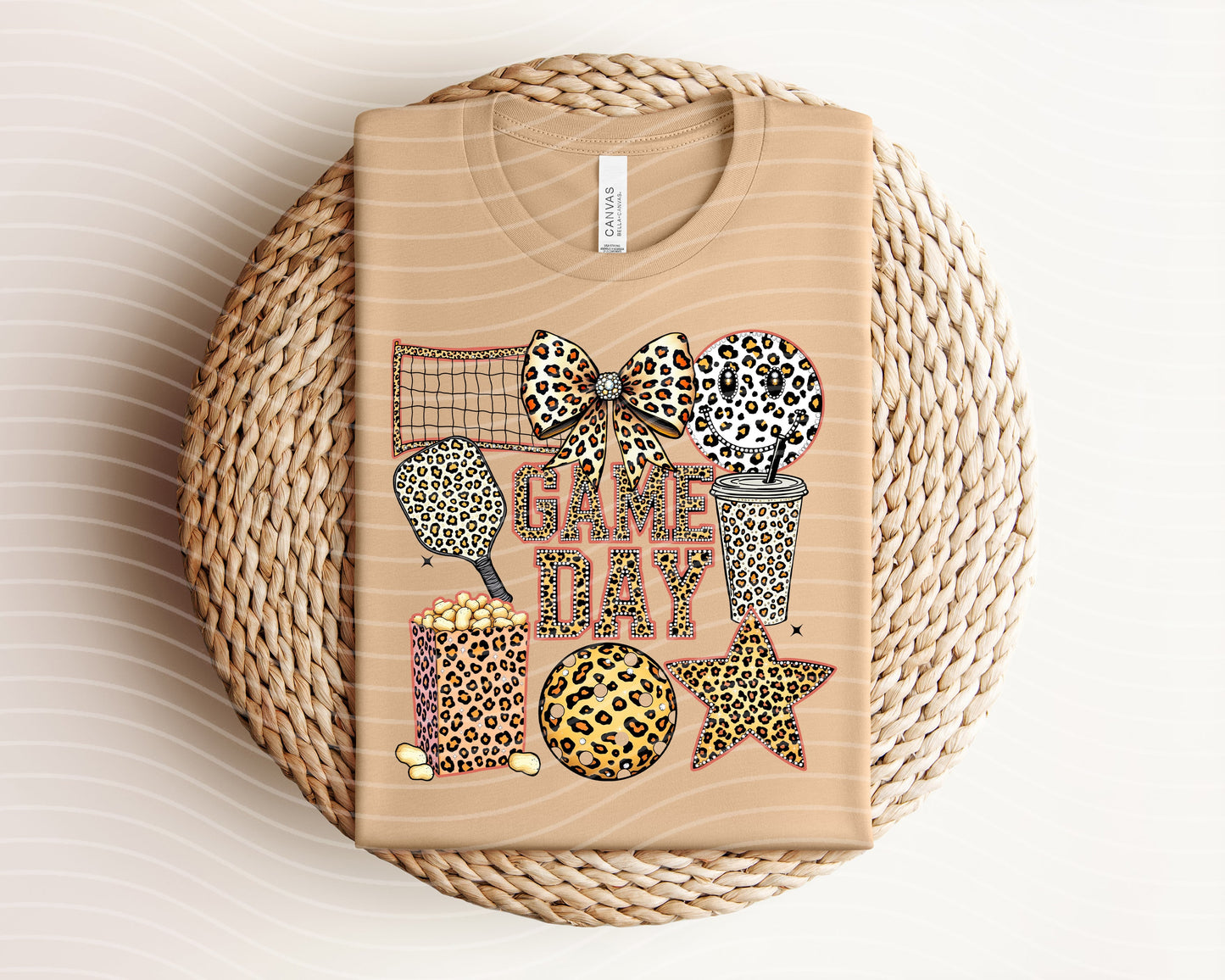 Game Day Pickelball Graphic Tee