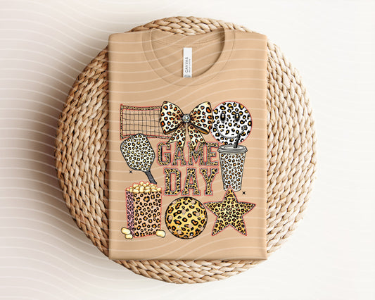 Game Day Pickelball Graphic Tee