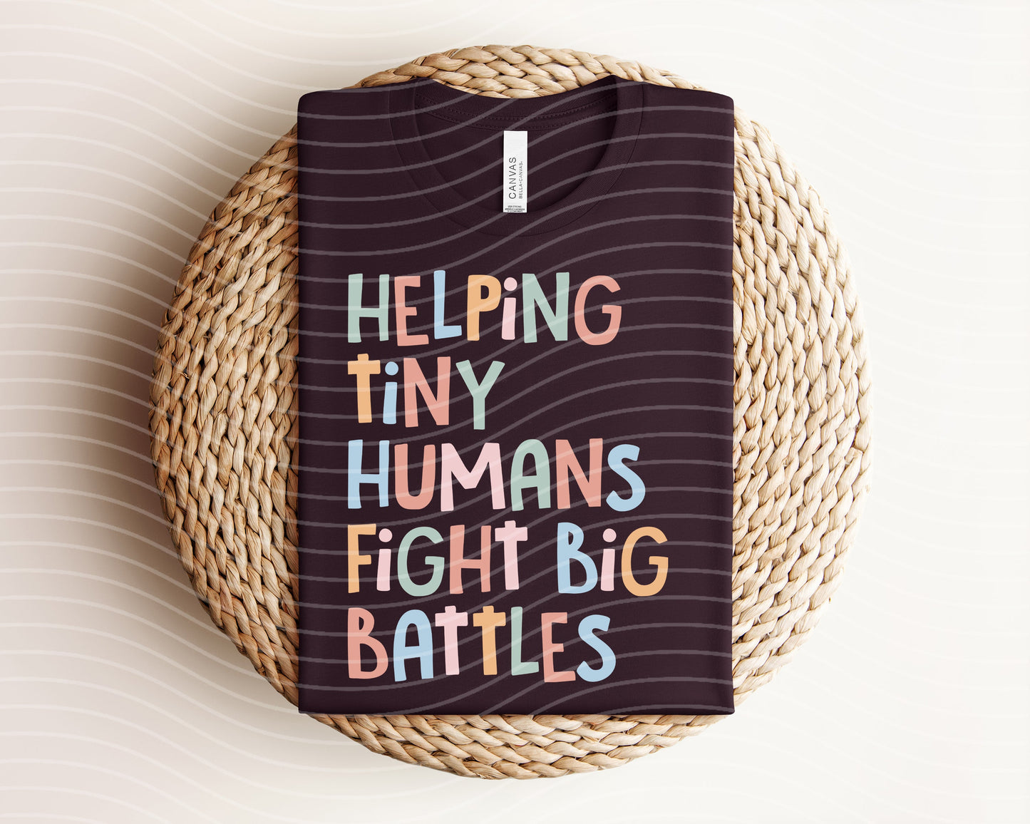 Helping Tiny Humans Fight Big Battles Graphic Tee