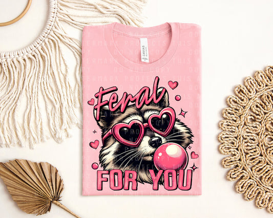 Feral for You Graphic Tee