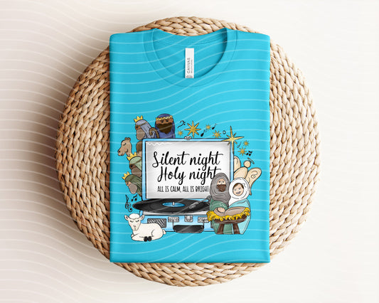 Silent Night Holy Night Graphic Tee