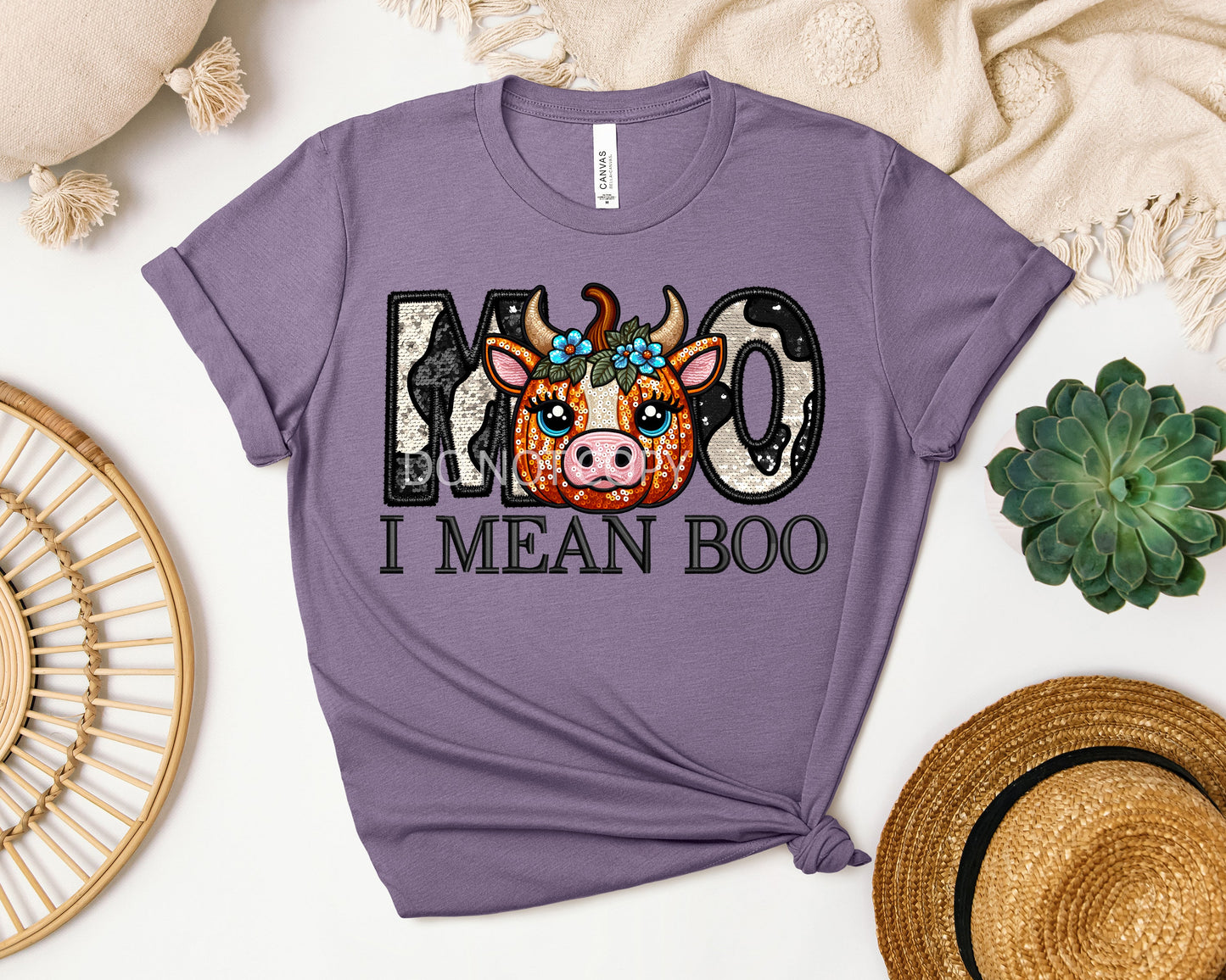 Moo I Mean Boo Graphic Tee