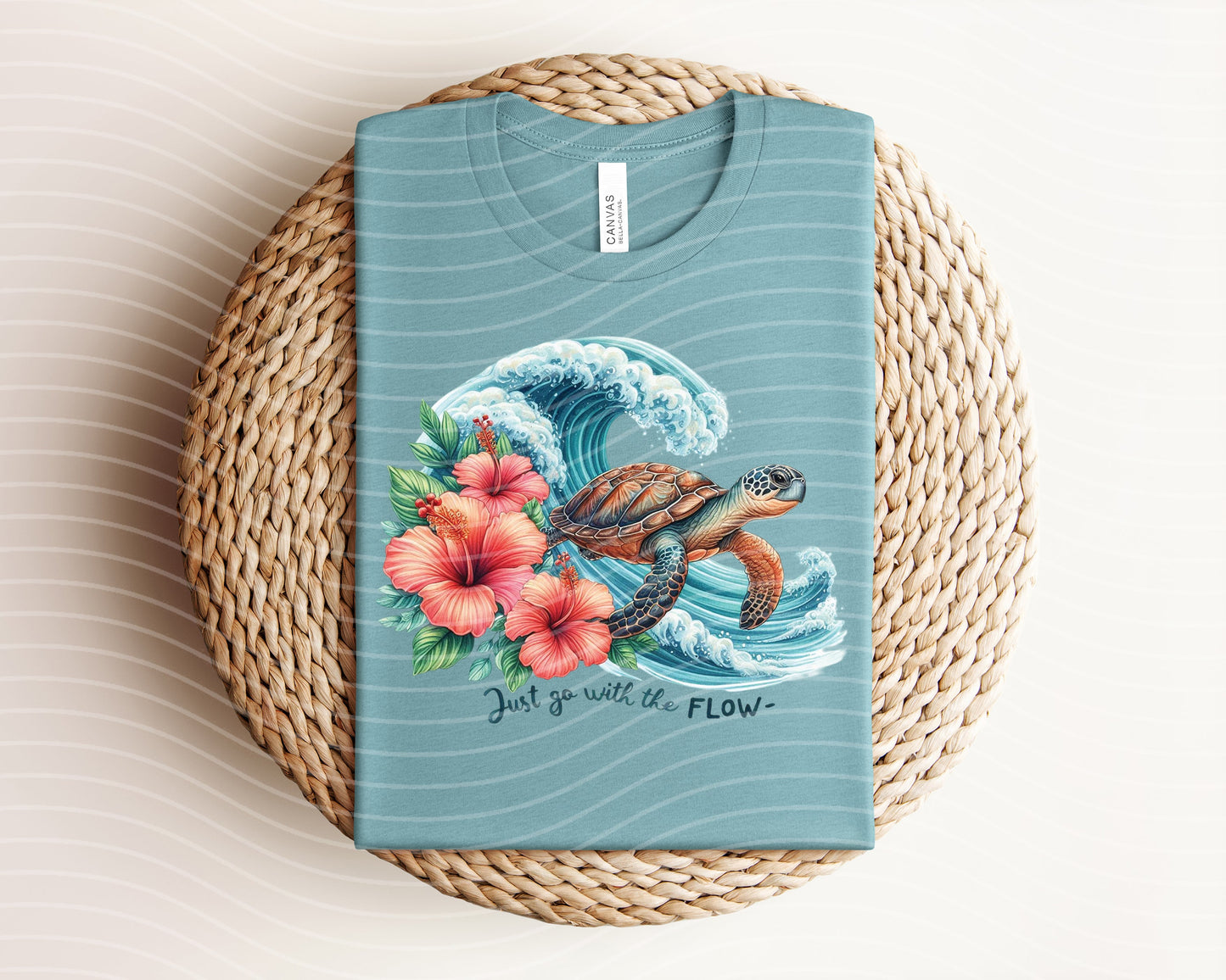 Just Go With the Flow Graphic Tee