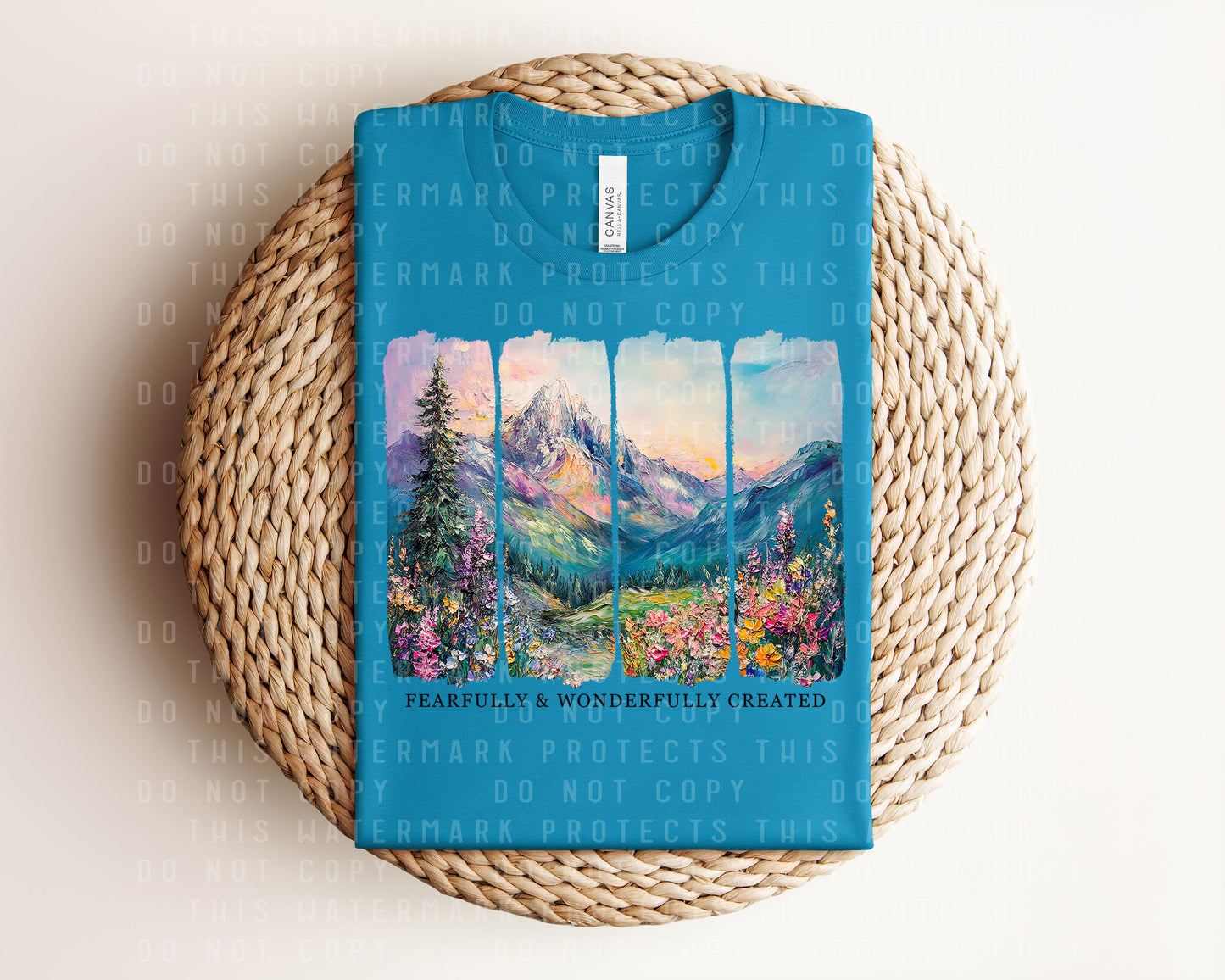 Fearfully and Wonderfully Created Graphic Tee