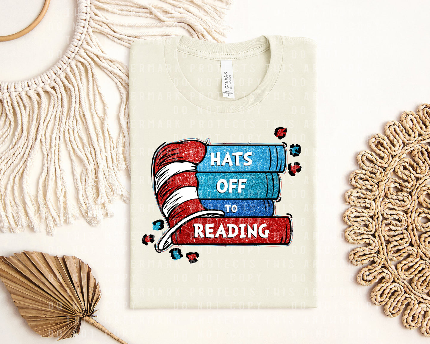 Hats Off to Reading Graphic Tee