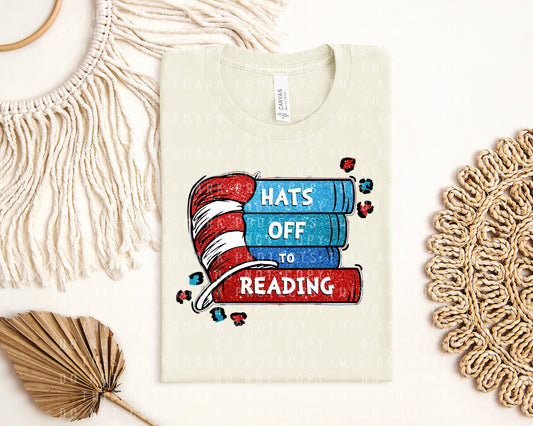 Hats Off to Reading Graphic Tee
