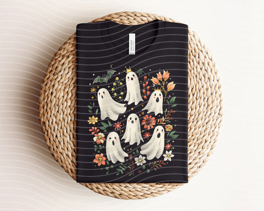 Floral Ghosts Graphic Tee