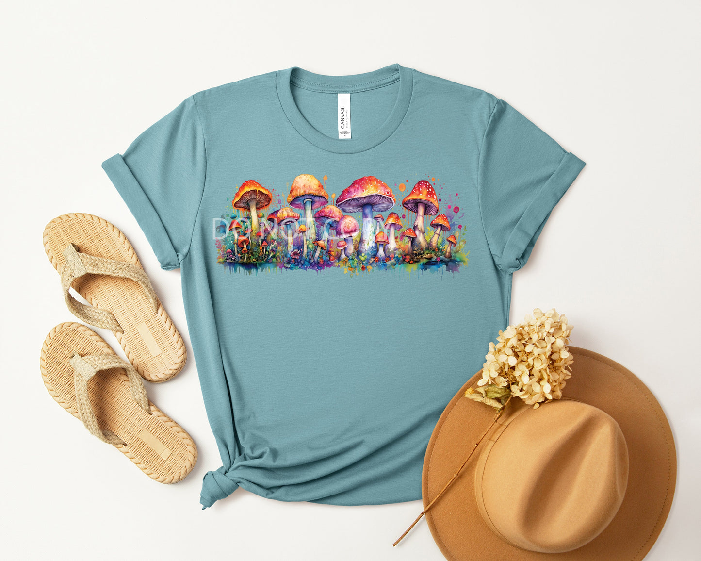 Mushrooms Band Graphic Tee