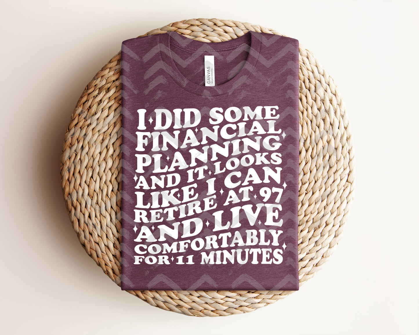 I Did Some Financial Planning Graphic Tee