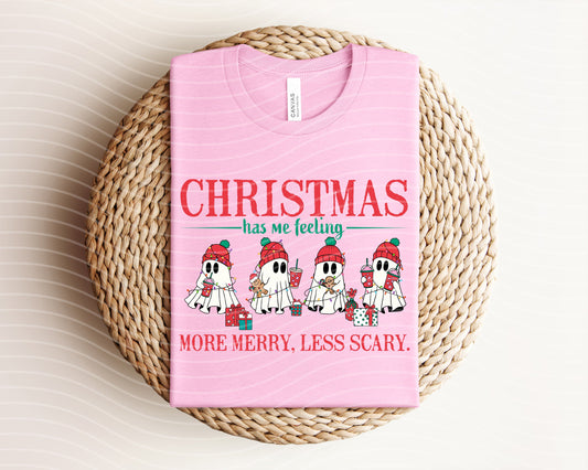 More Merry Less Scary Graphic Tee