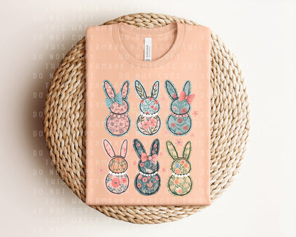 Coquette Bunnies Graphic Tee