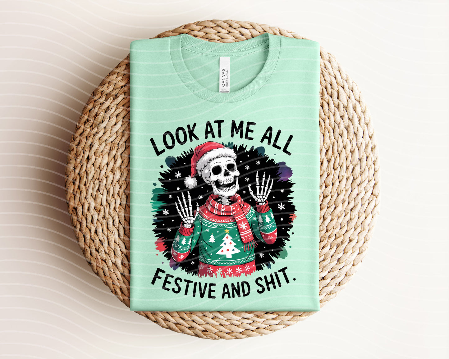Look at Me All Festive Graphic Tee