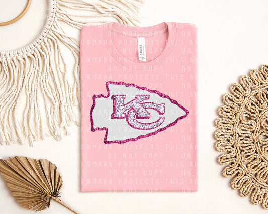 Pink KC Graphic Tee